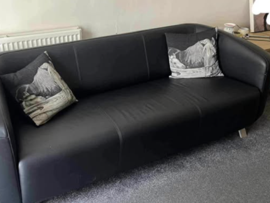 Rolf benz italian Leather