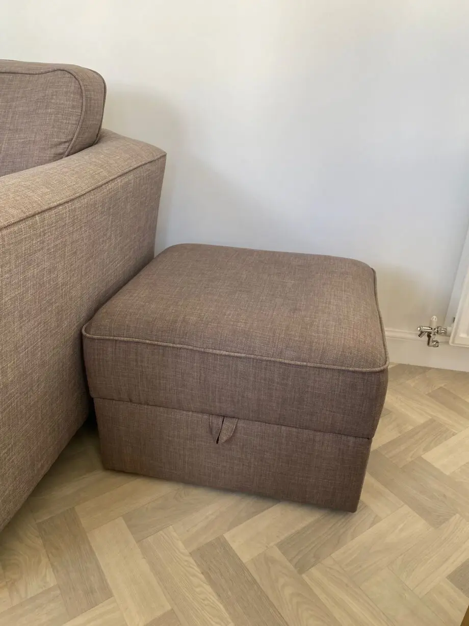 Sofology Slate/Graphite Corner Sofa, Chair & Footstool