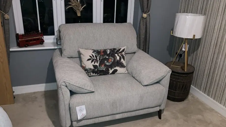 DFS Callie - Ivory Power Recliner Sofa and Chair