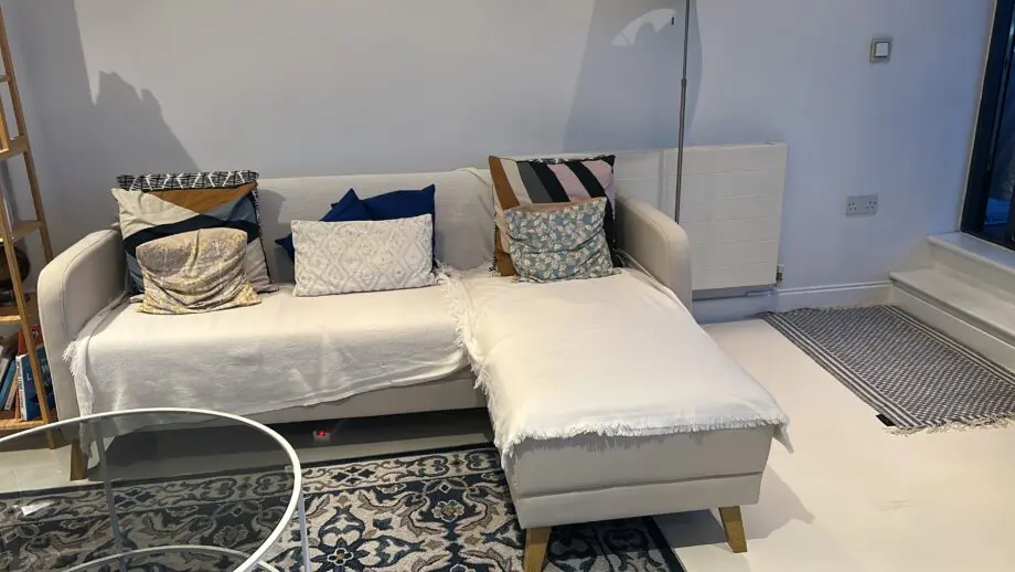 Ikea LINANAS 3 Seat sofa with chaise lounge