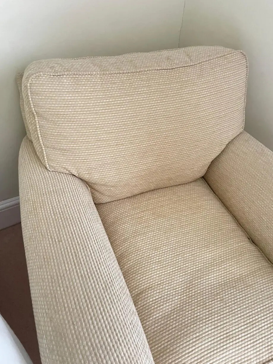 Cosy classic cream M&S sofa set