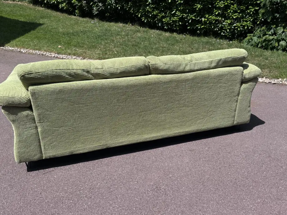 DFS green sofa