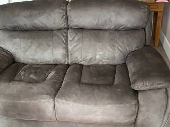 SCS dark grey sofa