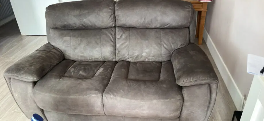 SCS dark grey sofa