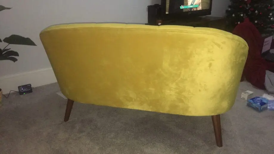 Hoi 2 Seater Velvet Cocktail Sofa