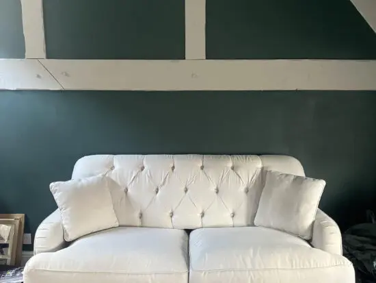 Dunelm Luna Fabric Natural 3 Seater Sofa Bed