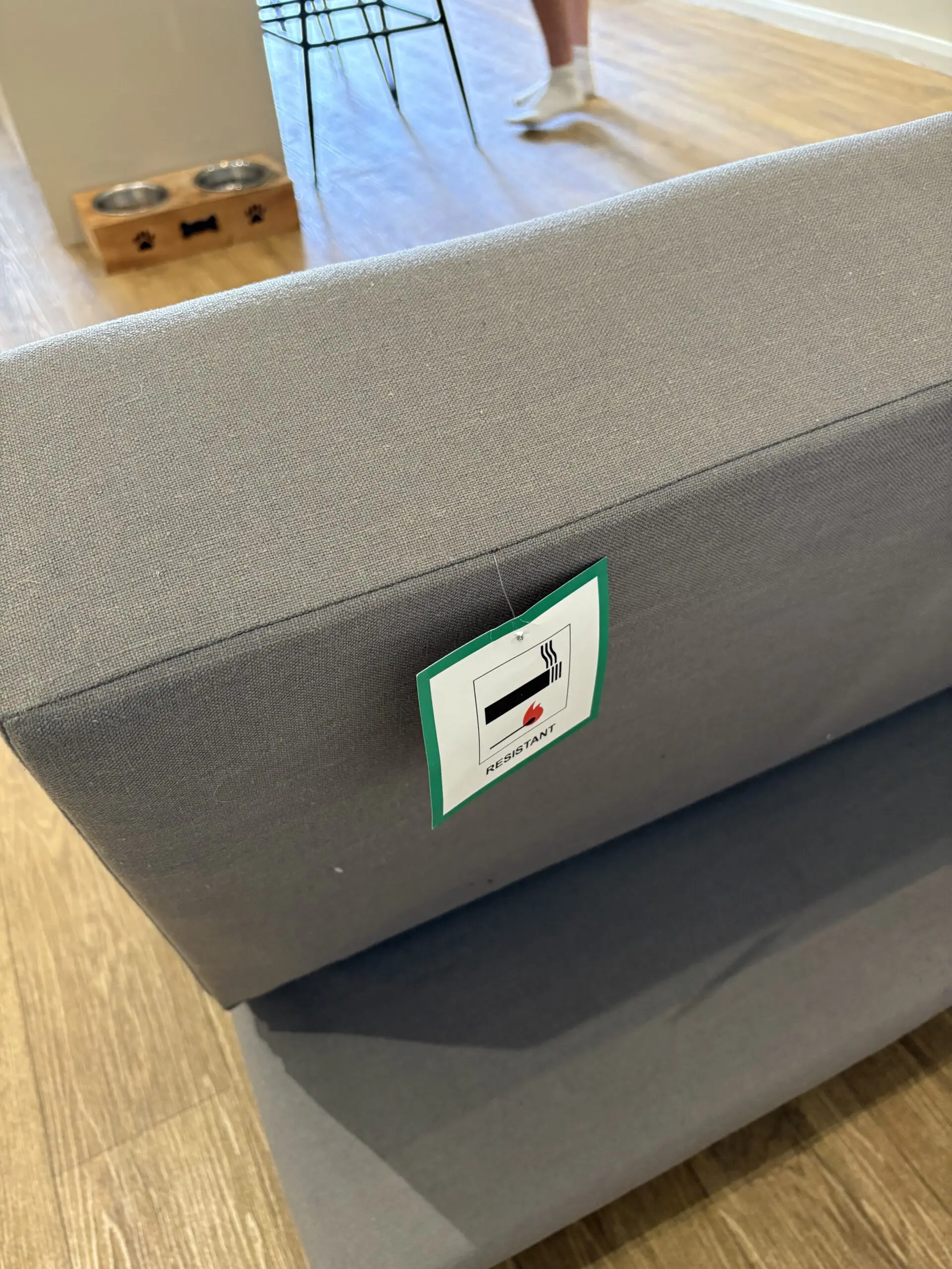 John Lewis, the basics Clapton sofa bed, with foam mattress in steel grey