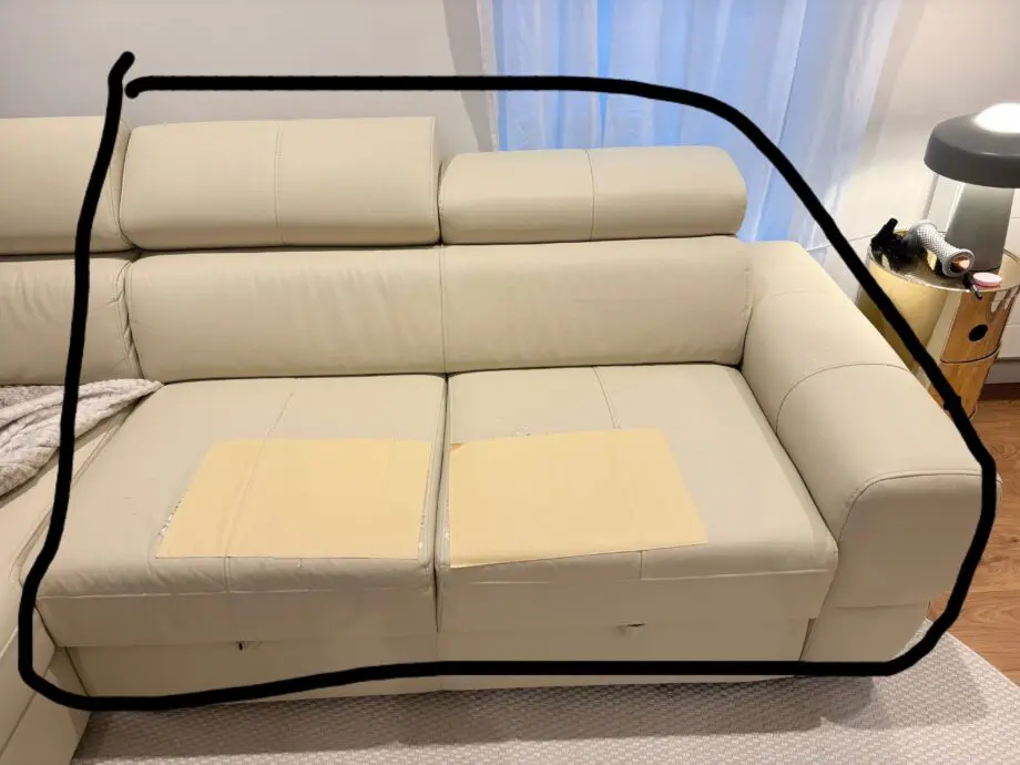 amazon cream sofa bed