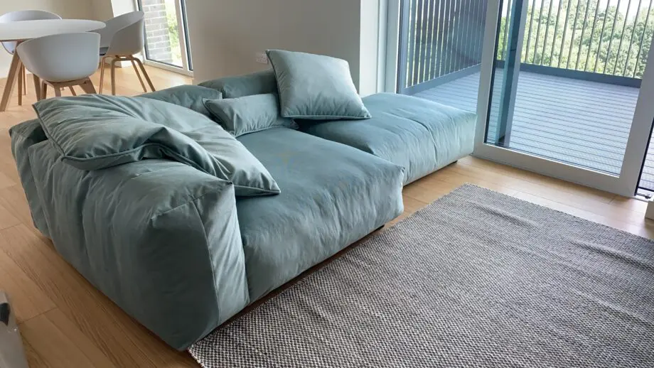 Vetsak velvet modular sofa