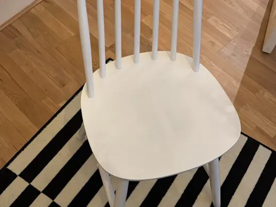 White Spindle Chairs