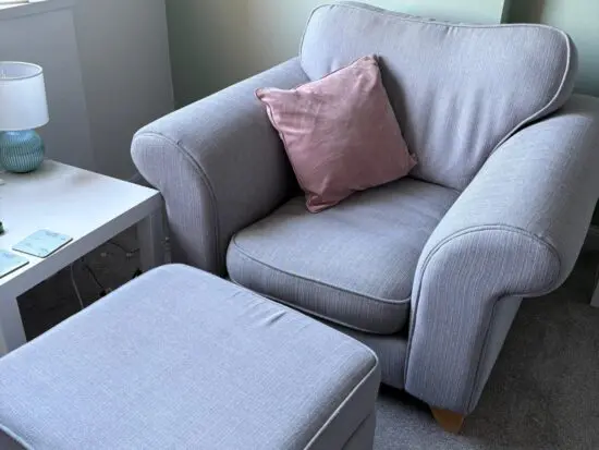 Grey sofa set for living room
