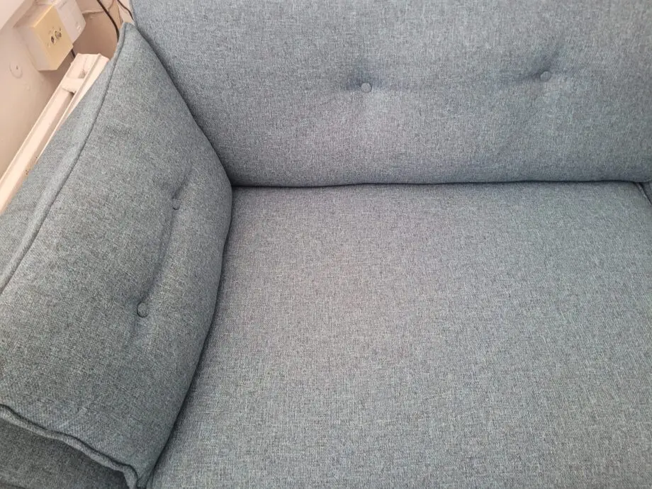 French Connection Teal Sofa
