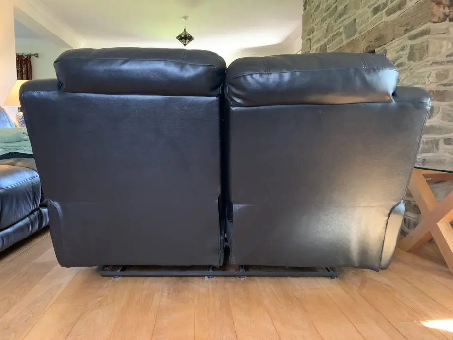 Black sofa set