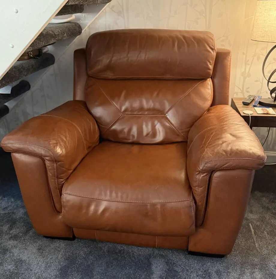 DFS Power Recliner Sofa