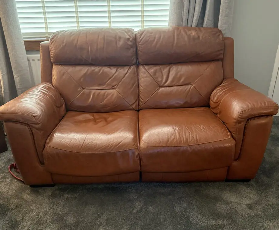 DFS Power Recliner Sofa