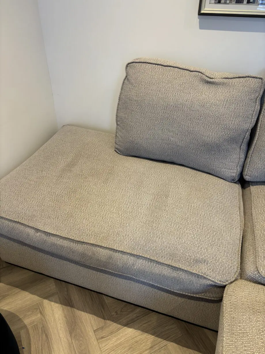 Grey Furniture Village Left Hand Facing Comfi Corner Sofa - Dallas Silver Dark