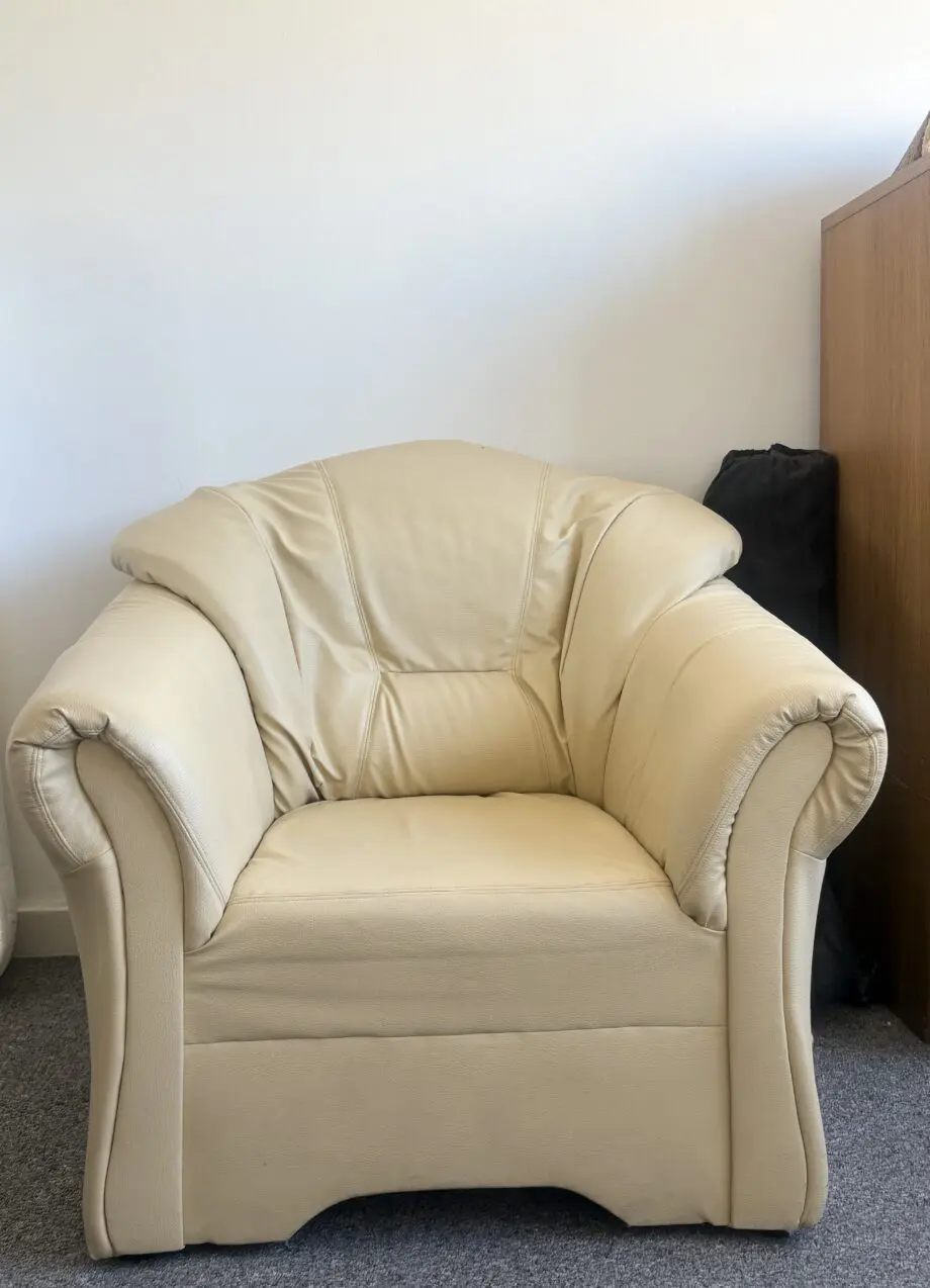 Cream Sofa Set