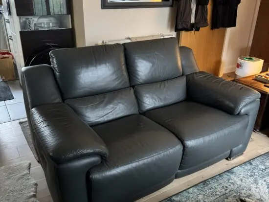 Real leather electric recliner sofas 2+3 seater
