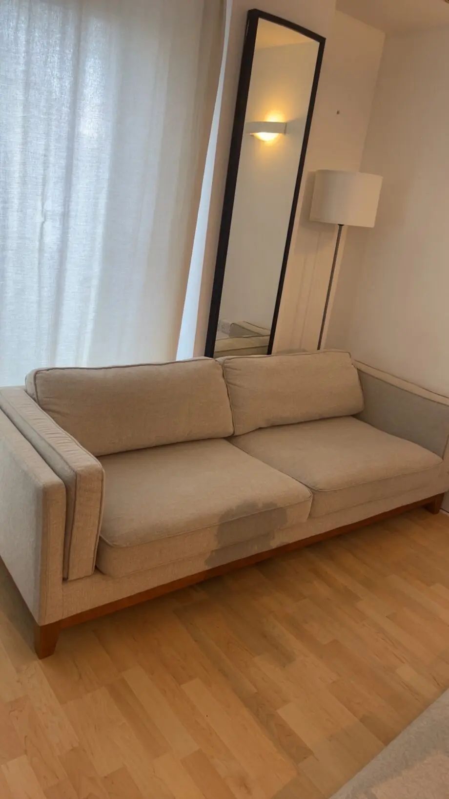 daals brand , oatmeal colour, Dipley Oatmeal Fabric Sofa,