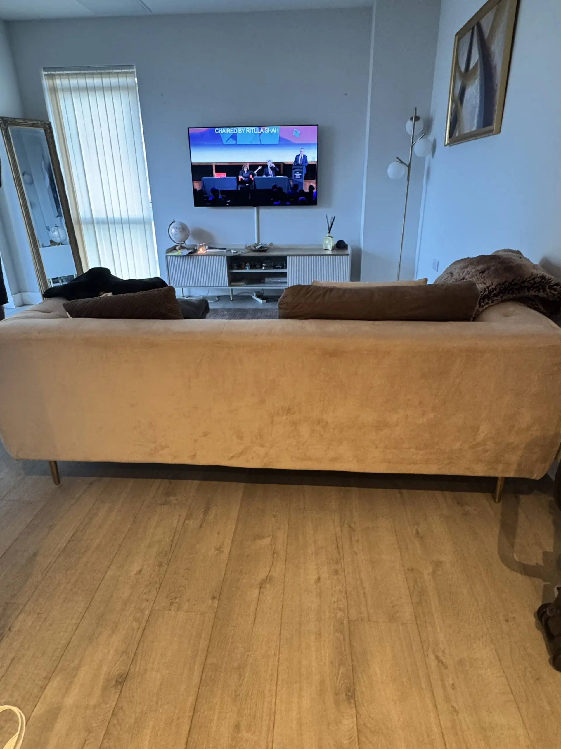 Rubeza Sofia 3 Seater Sofa - Warm Sand