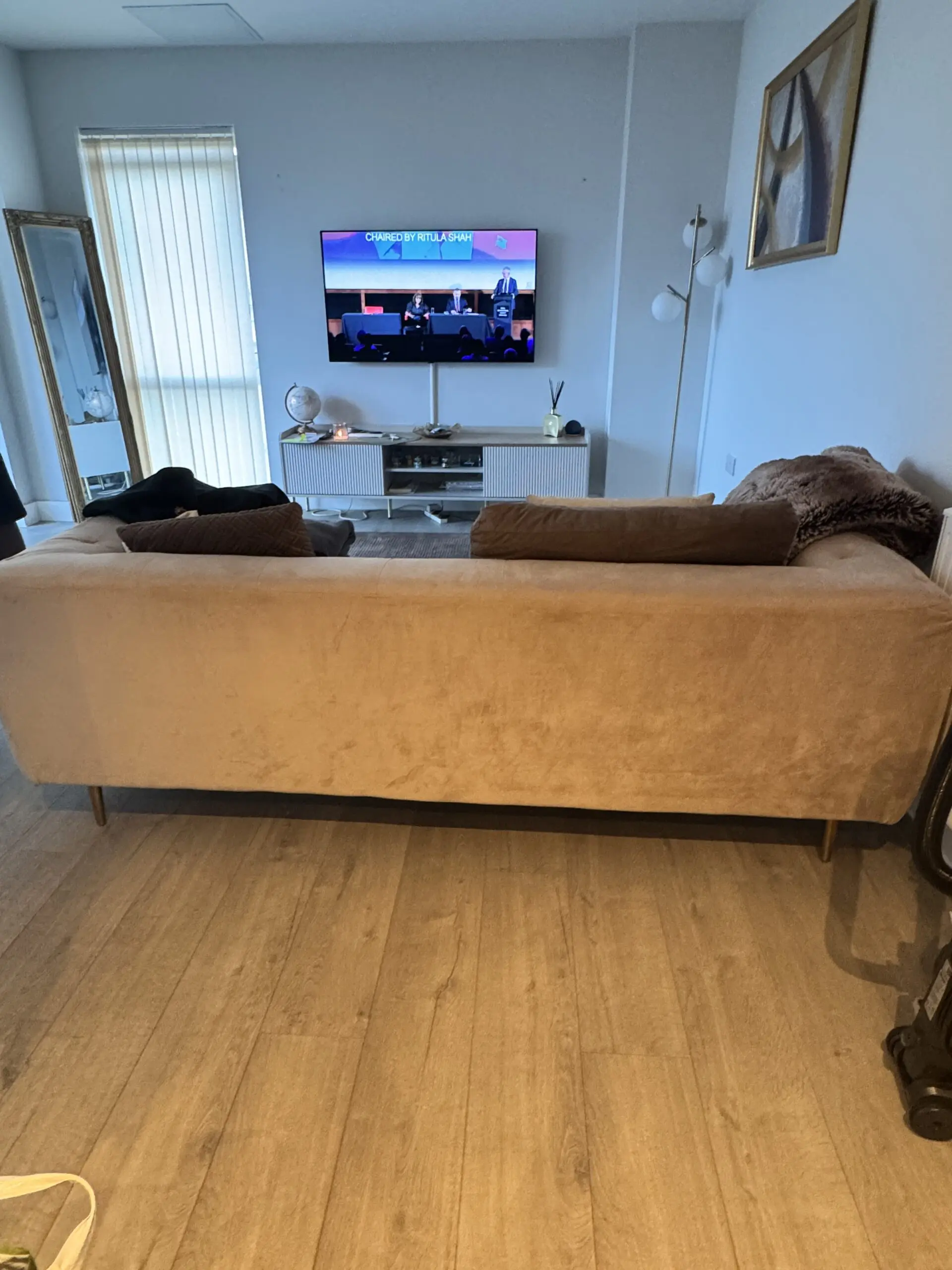 Rubeza Sofia 3 Seater Sofa - Warm Sand