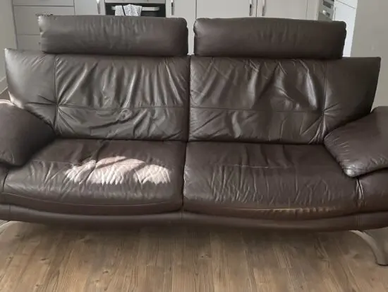 Brown 3 Seater Sofa