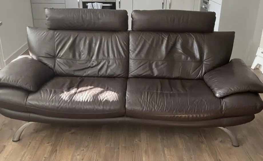 Brown 3 Seater Sofa