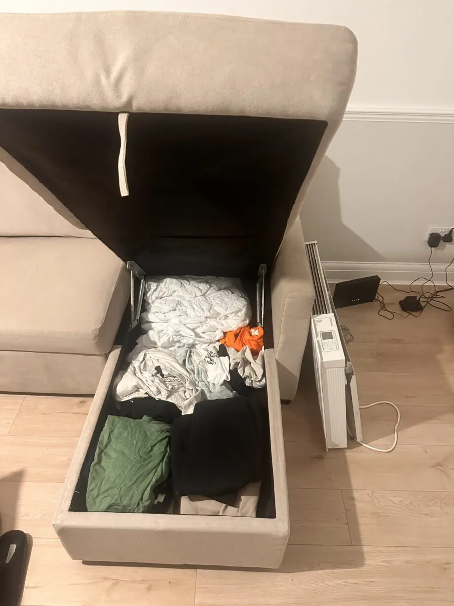 Habitat L shape sofa