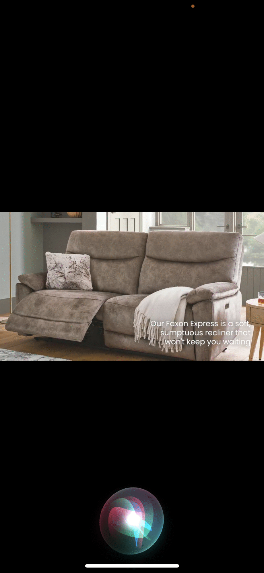 DFS Faxon 2 Seater power recliner