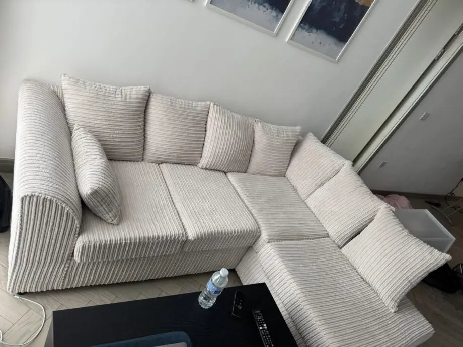 Brand New Cream Sofa Purchased 2 Weeks Ago