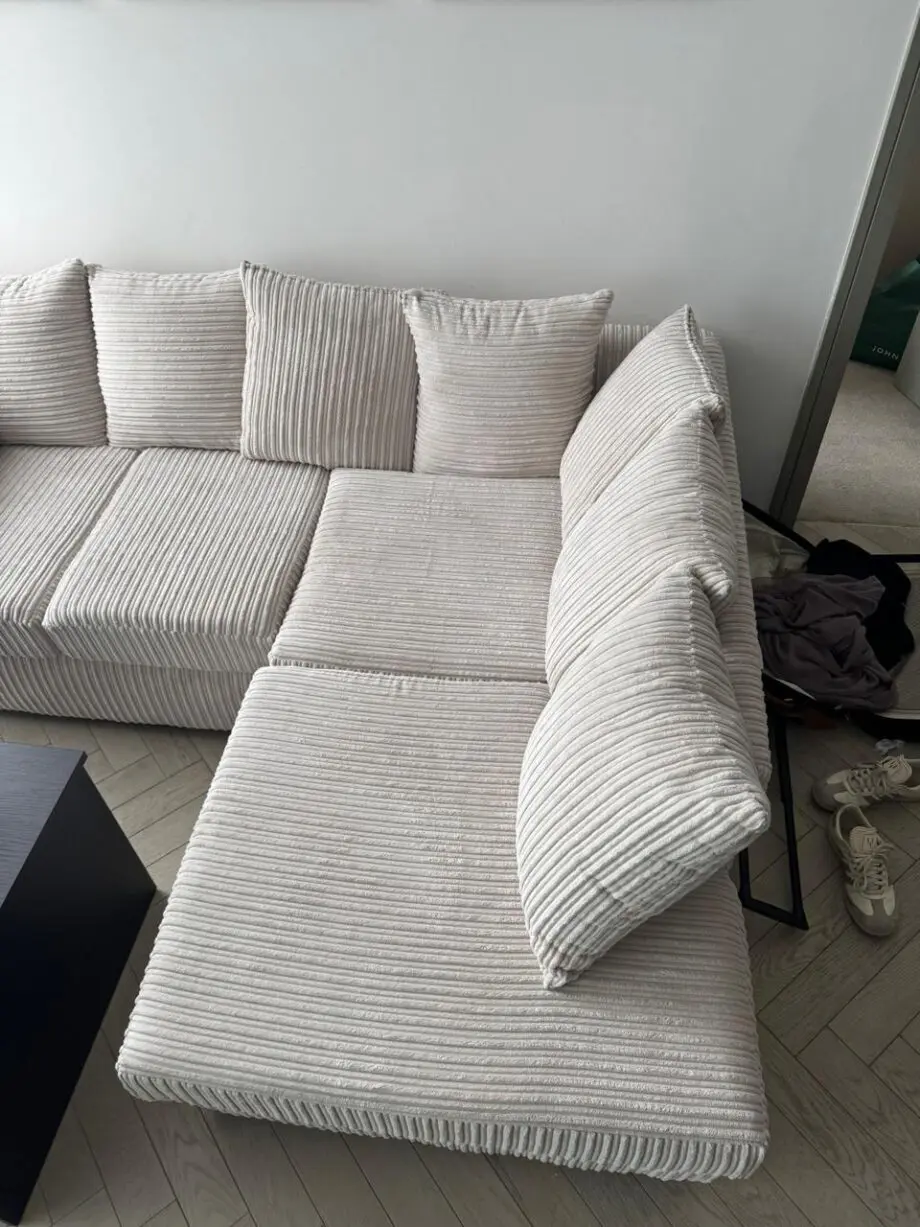 Brand New Cream Sofa Purchased 2 Weeks Ago