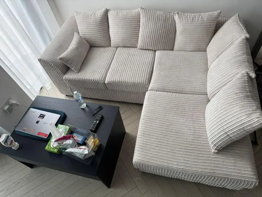 Brand New Cream Sofa Purchased 2 Weeks Ago