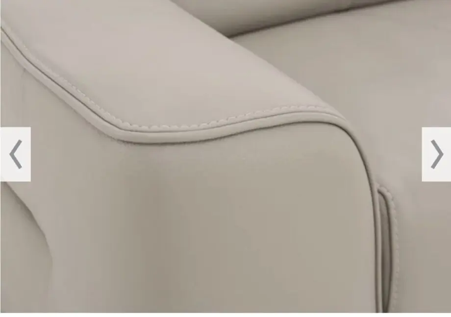 Elixir 4 seater leather recliner sofa like new from furniture village modified spec to suit