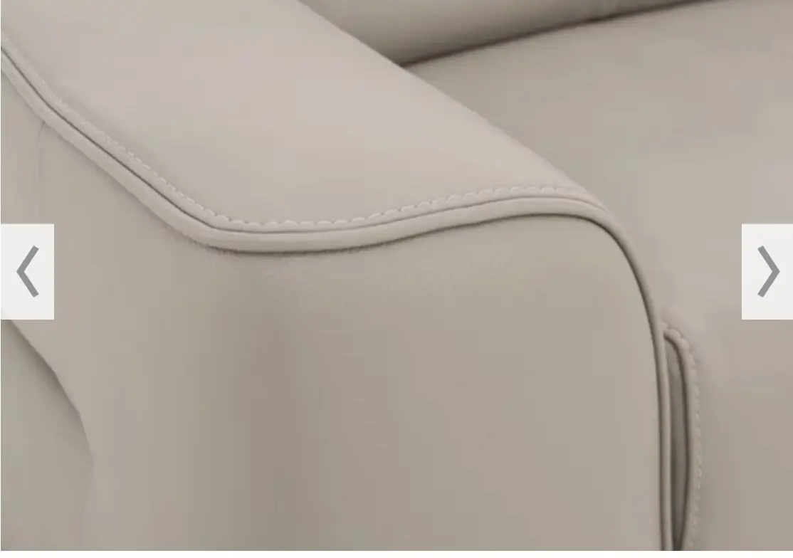 Elixir 4 seater leather recliner sofa like new from furniture village modified spec to suit