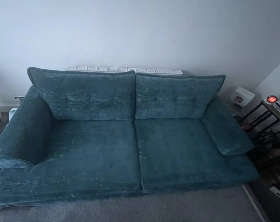 DFS ZION Teal Four seater and two seat cuddler