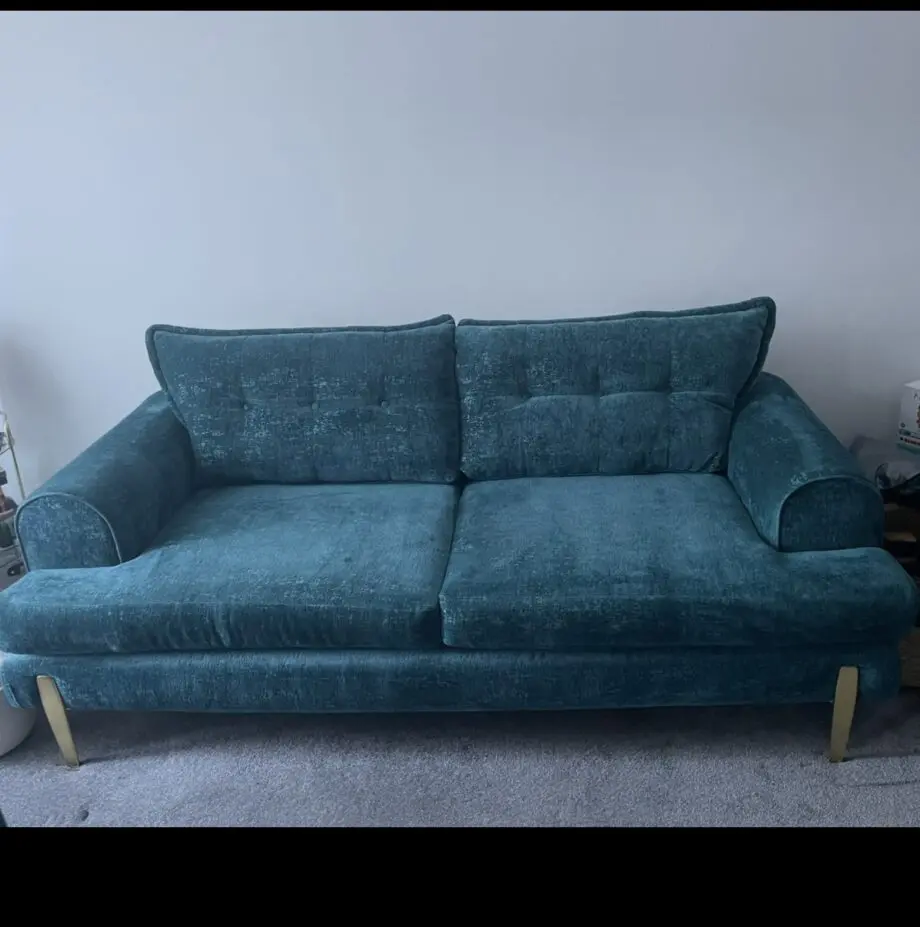 DFS ZION Teal Four seater and two seat cuddler