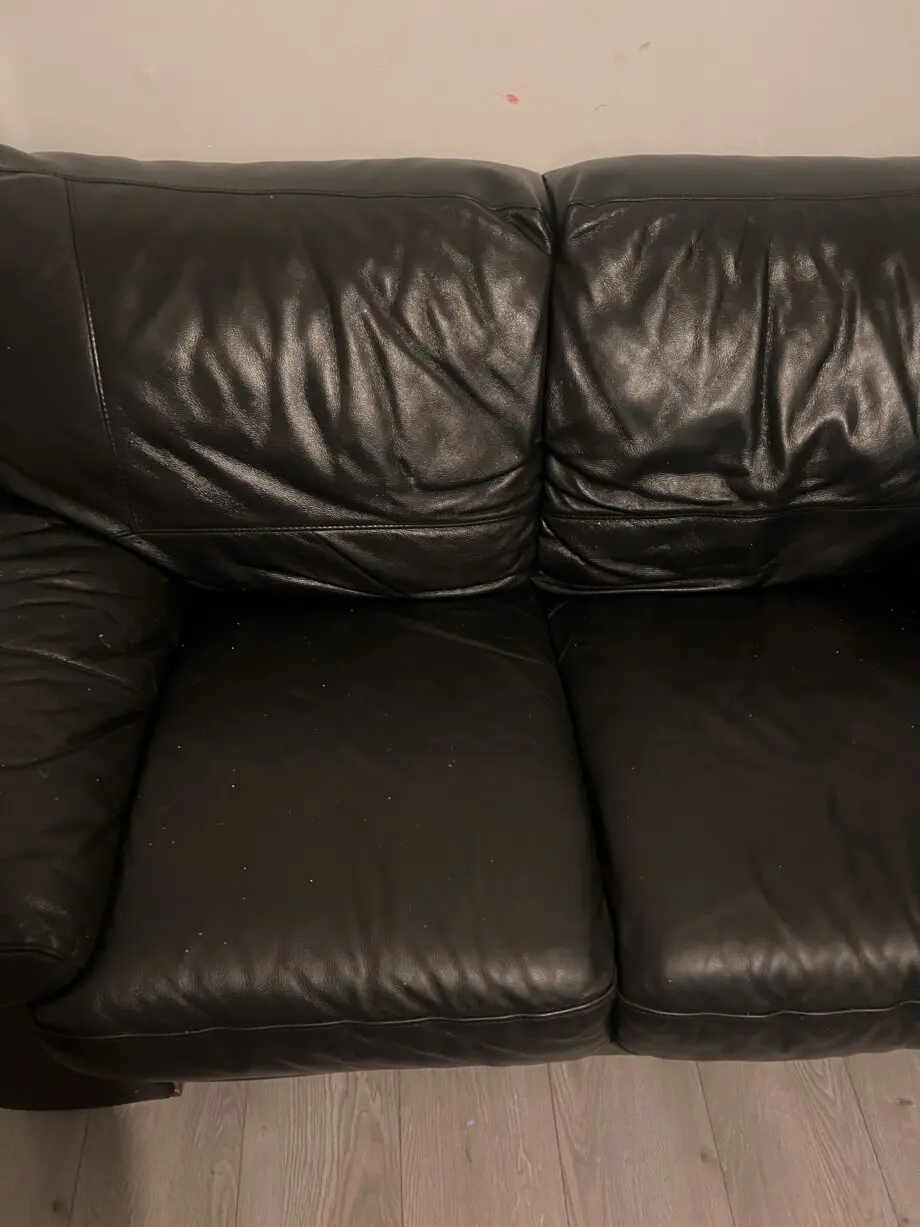 DFS - Black - Pavilion - 2 Seater Sofa