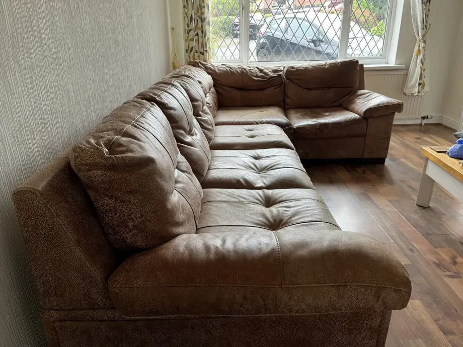 Dfs brown corner sofa