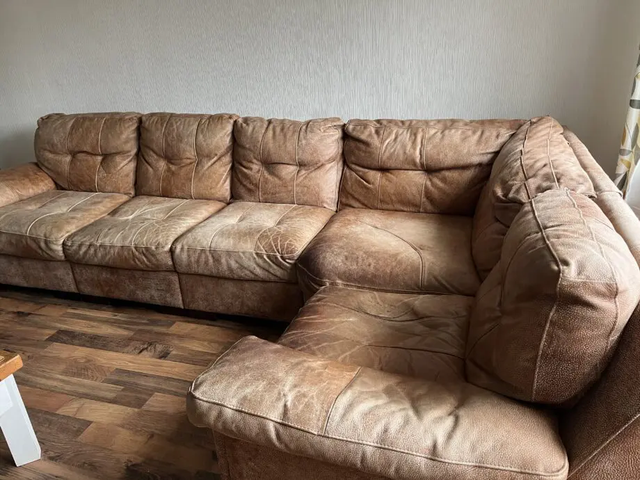 Dfs brown corner sofa