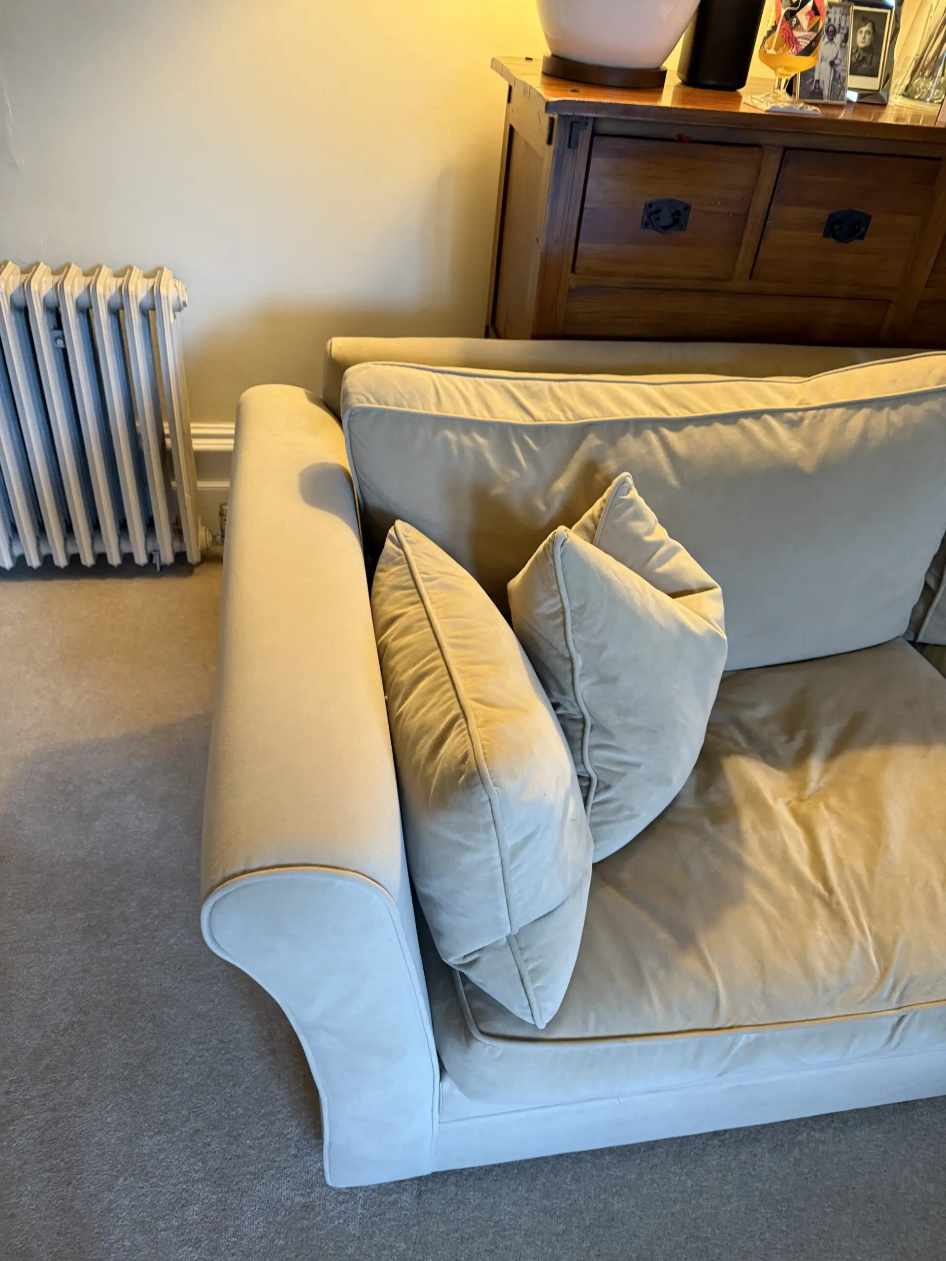 Two Sofa.com Sofas in cafe (beige/light brown)