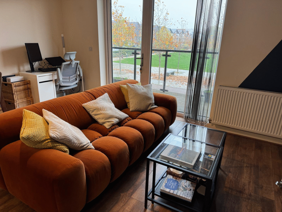 Barker & Stonehouse Orange Lavinia Sofa