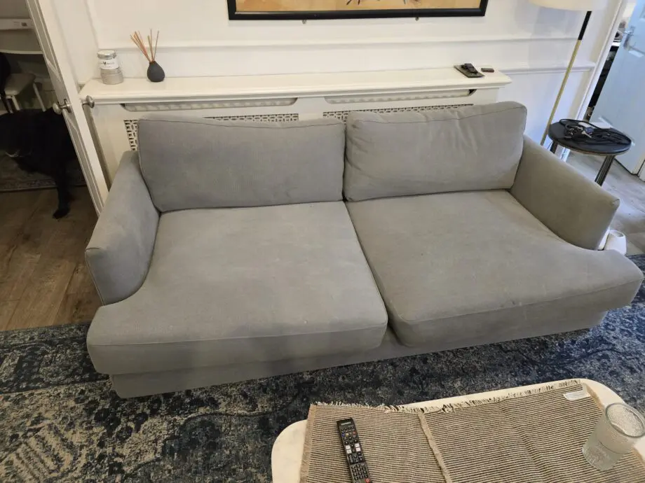 West Elm Grey Haven 3-Seater Sofa