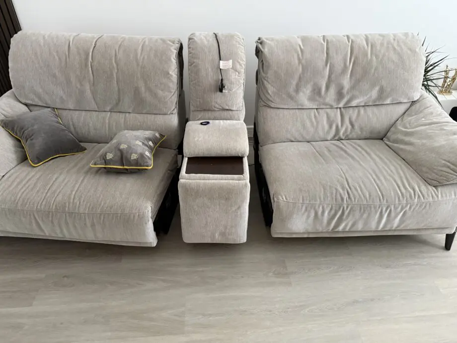 DFS Callie Large 2 Seater Power Recliner and Console with Power Headrests