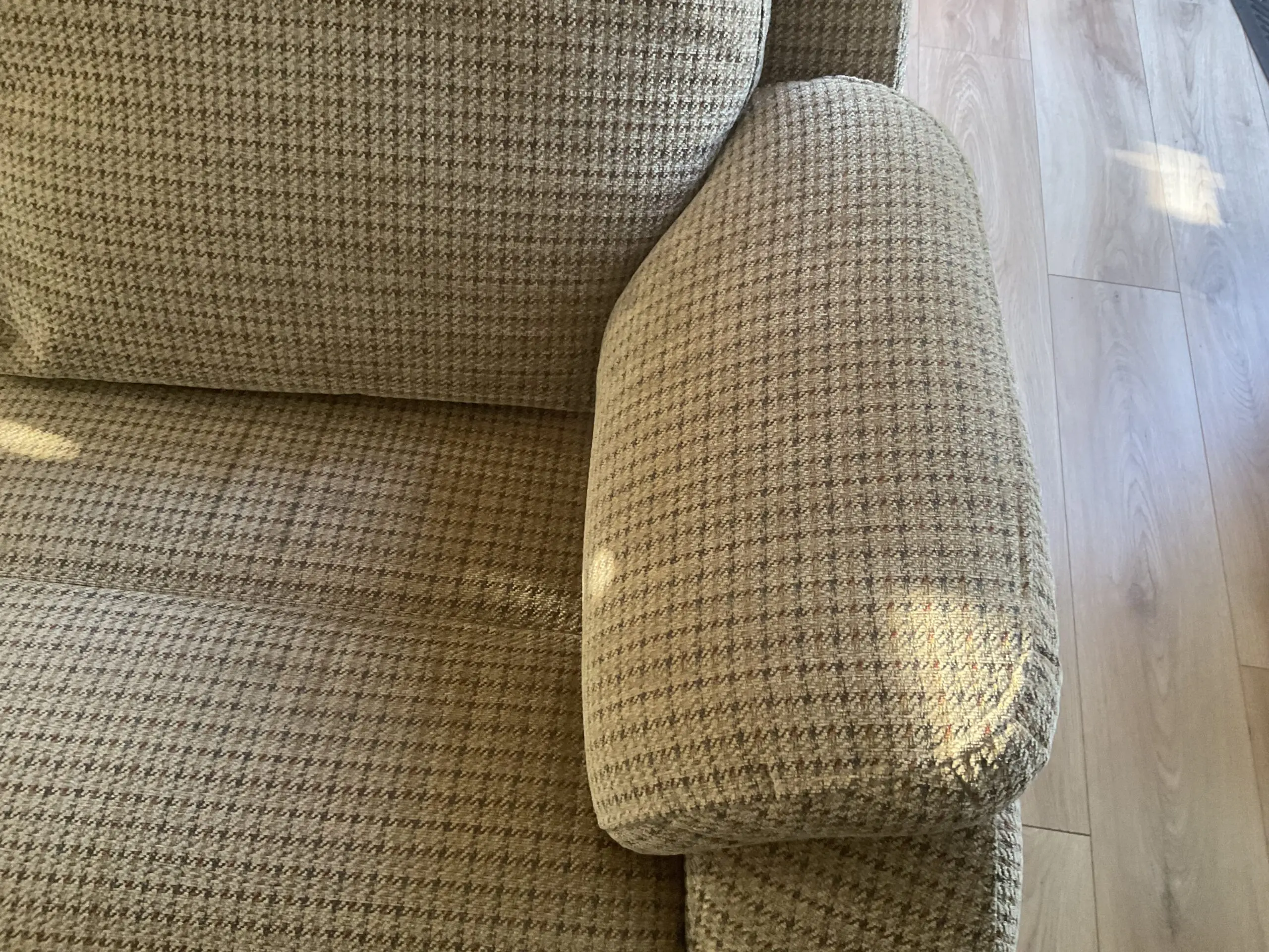 G PLAN Kingsbury 2 X 2 SEATER FABRIC SOFAS 1 POWER RECLINER WITH LUMBER SUPPORT1 SOFA will sell separately