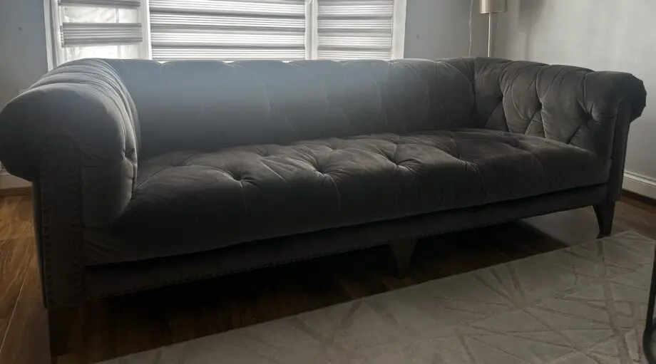 Fish Pools Roosevelt 3 Seat Shallow Sofa In Fabric