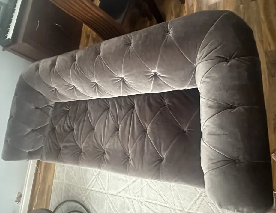 Fish Pools Roosevelt 3 Seat Shallow Sofa In Fabric