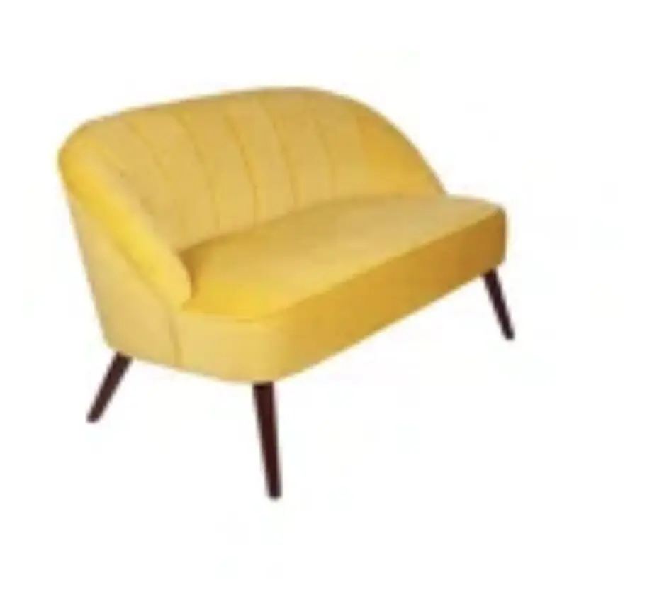 Hoi 2 Seater Velvet Cocktail Sofa