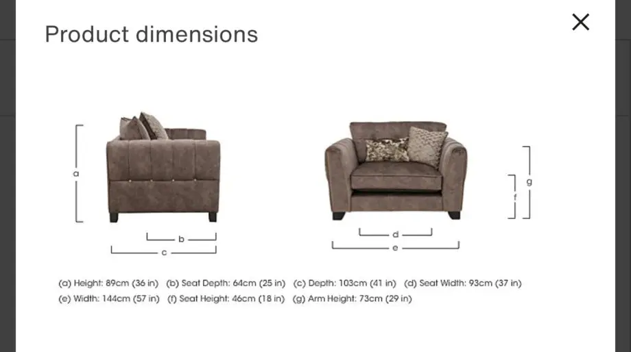 Mariah Classic Back Fabric Snuggler Chair