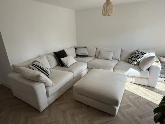 5month old Sofology 5 seater corner sofa