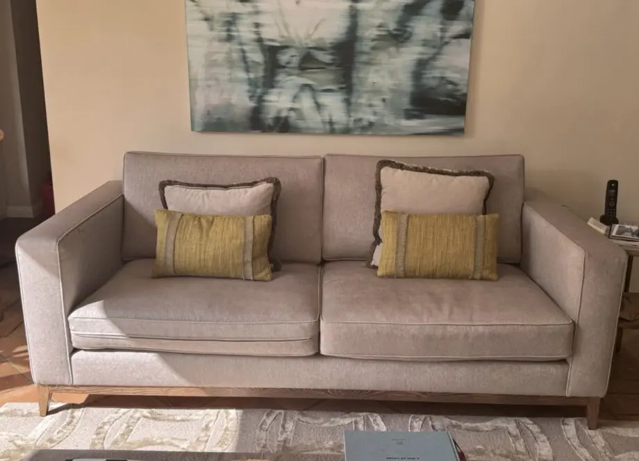 3 seater sofa and love chair